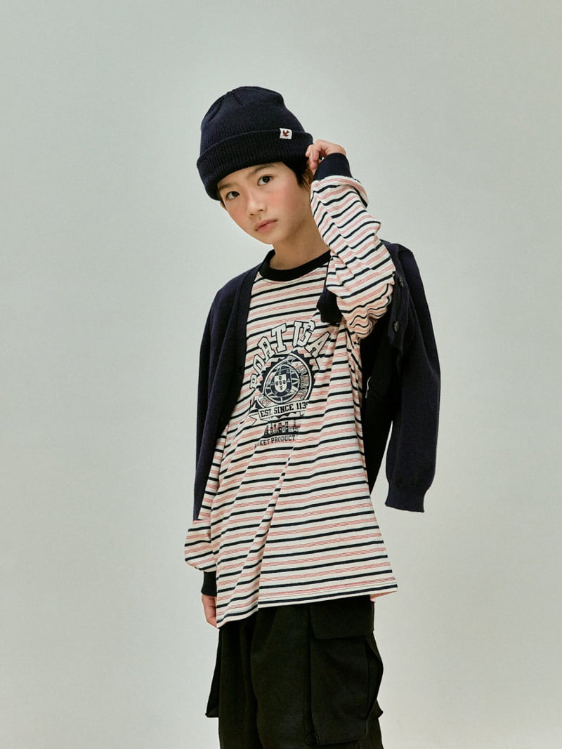 A-Market - Korean Children Fashion - #childofig - Stripe Porto Tee - 11