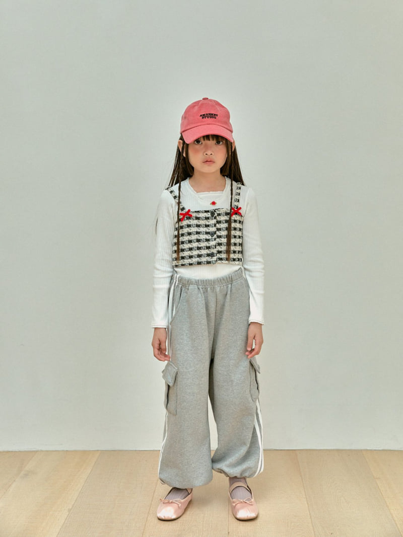 A-Market - Korean Children Fashion - #childofig - Second Tiered Lace Tee - 10