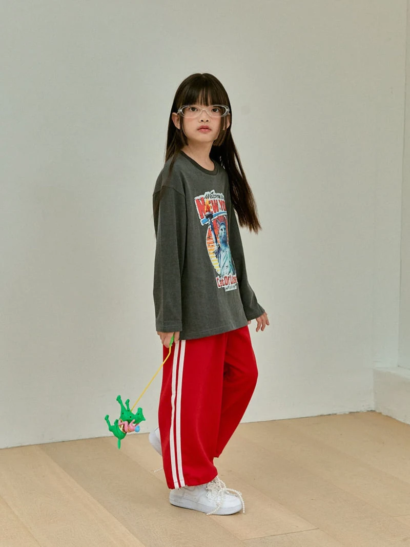 A-Market - Korean Children Fashion - #prettylittlegirls - Track Pants - 4