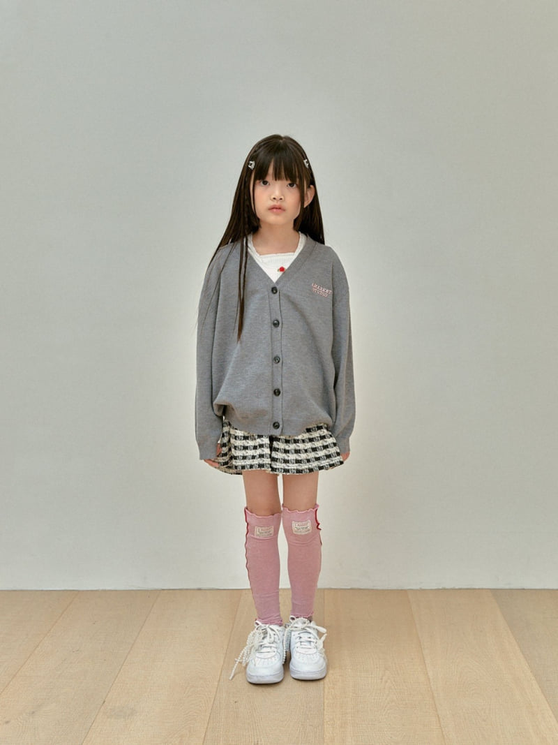 A-Market - Korean Children Fashion - #childofig - V Knit Cardigan - 4