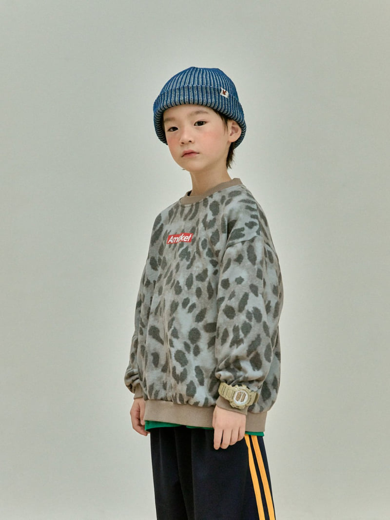 A-Market - Korean Children Fashion - #childrensboutique - Leopard Sweatshirts - 3