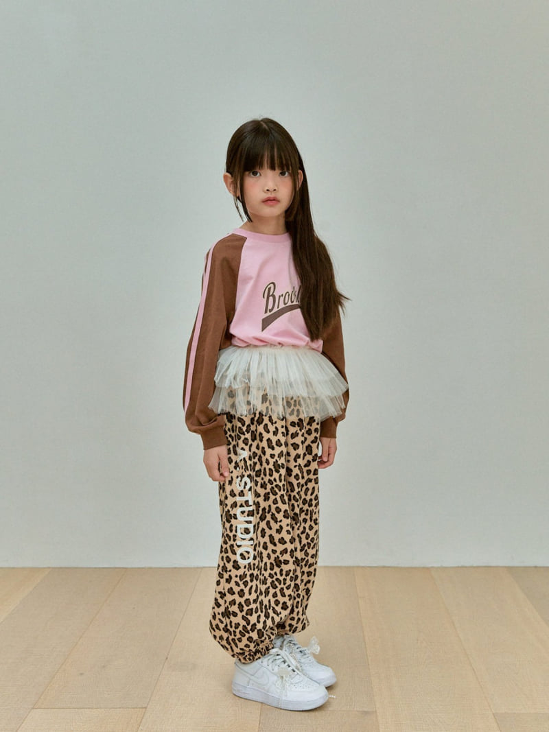 A-Market - Korean Children Fashion - #childofig - Leopard Jogger Pants - 4