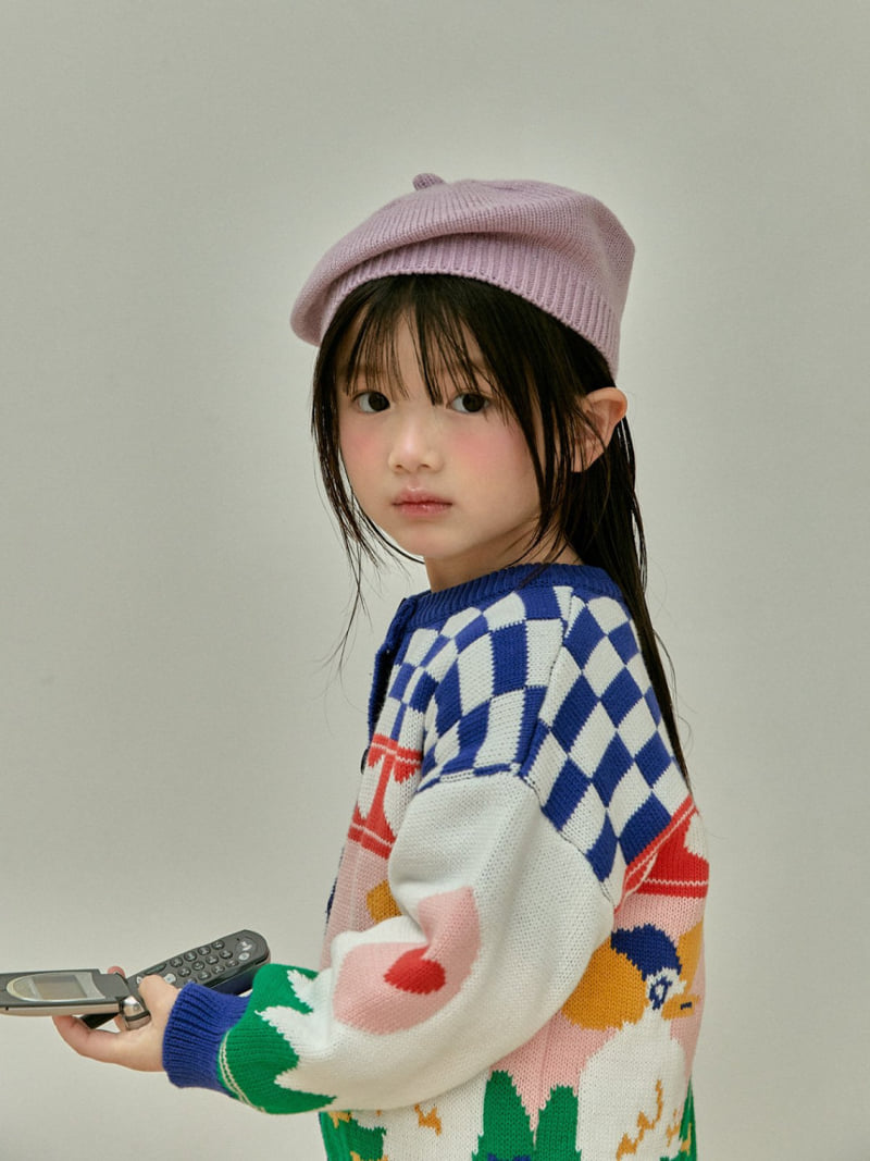 A-Market - Korean Children Fashion - #childrensboutique - Knit Beret - 8