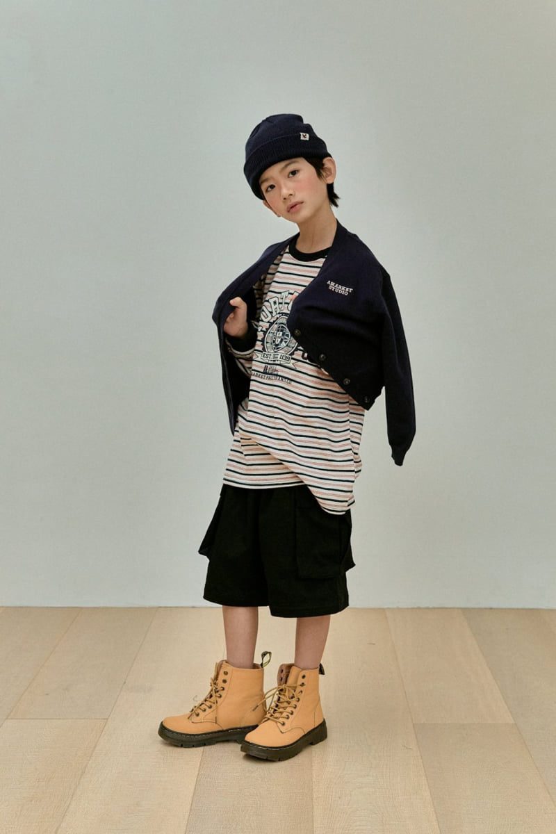 A-Market - Korean Children Fashion - #childrensboutique - V Knit Cardigan - 5