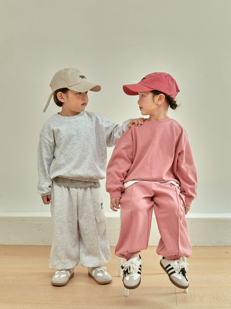 A-Market - Korean Children Fashion - #childrensboutique - Classic Training Set with Mom - 2