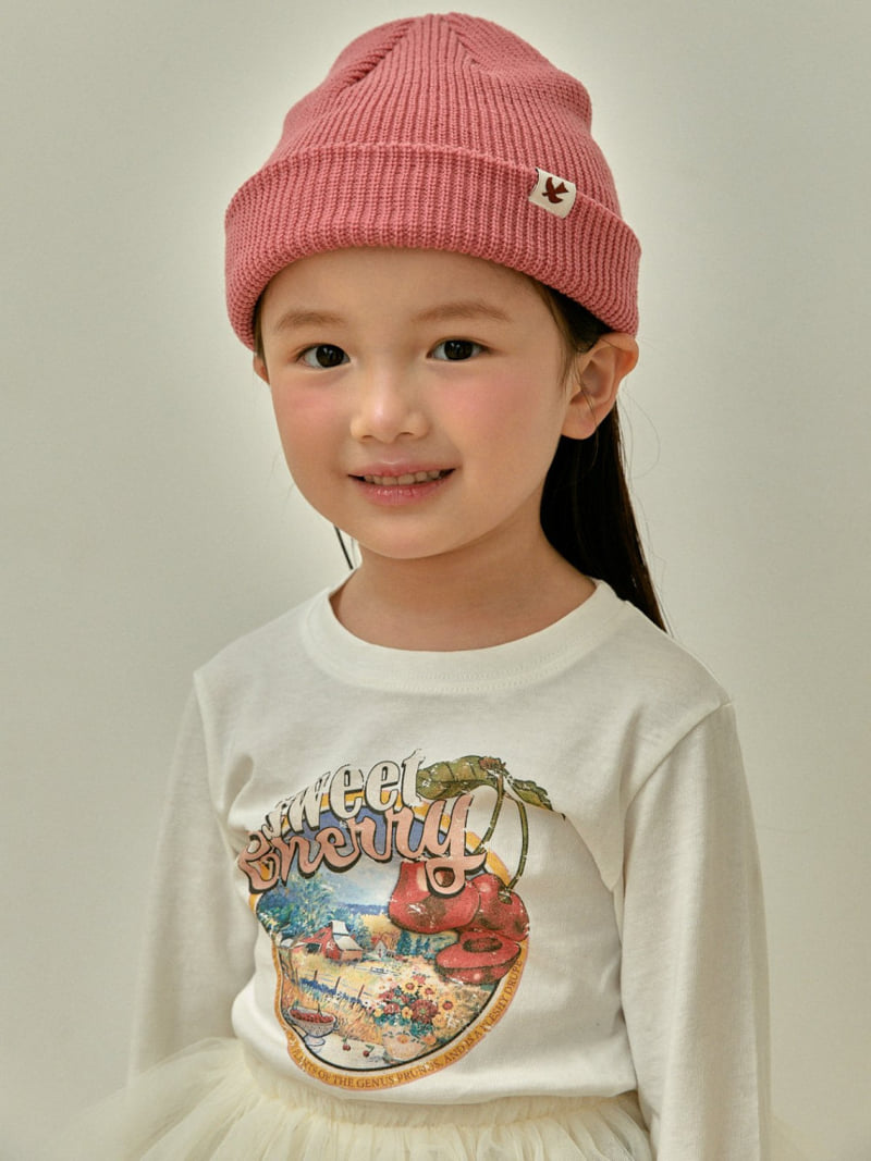 A-Market - Korean Children Fashion - #designkidswear - Cherry Cop Tee