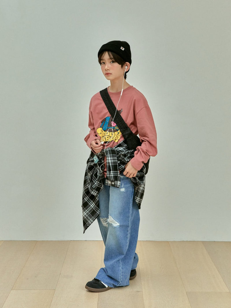 A-Market - Korean Children Fashion - #designkidswear - Vintage Denim Pants - 6