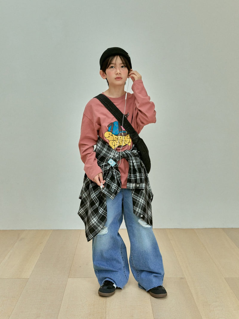 A-Market - Korean Children Fashion - #discoveringself - Boxy Check Shirt - 9