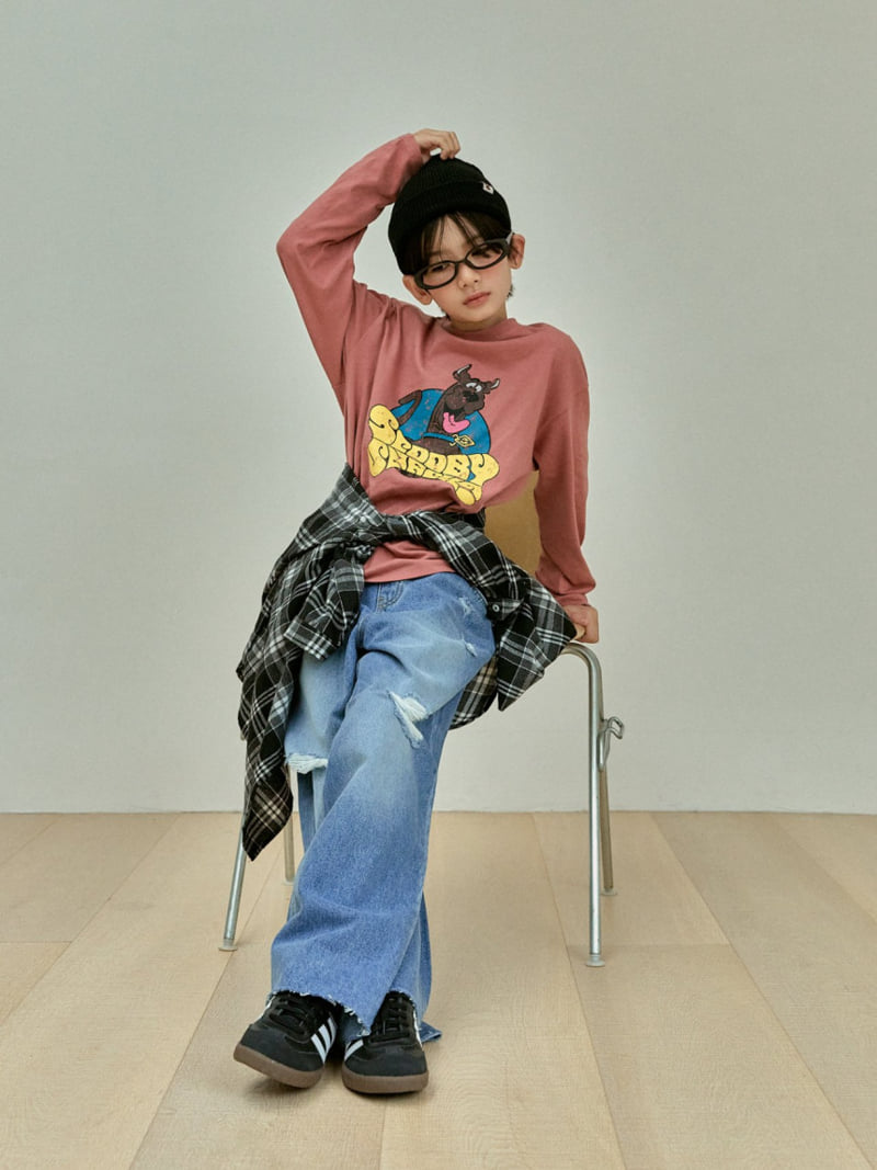 A-Market - Korean Children Fashion - #discoveringself - Vintage Denim Pants - 7