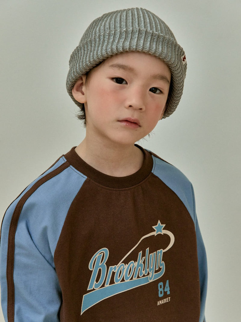 A-Market - Korean Children Fashion - #fashionkids - Colored Brooklyn Tee - 4