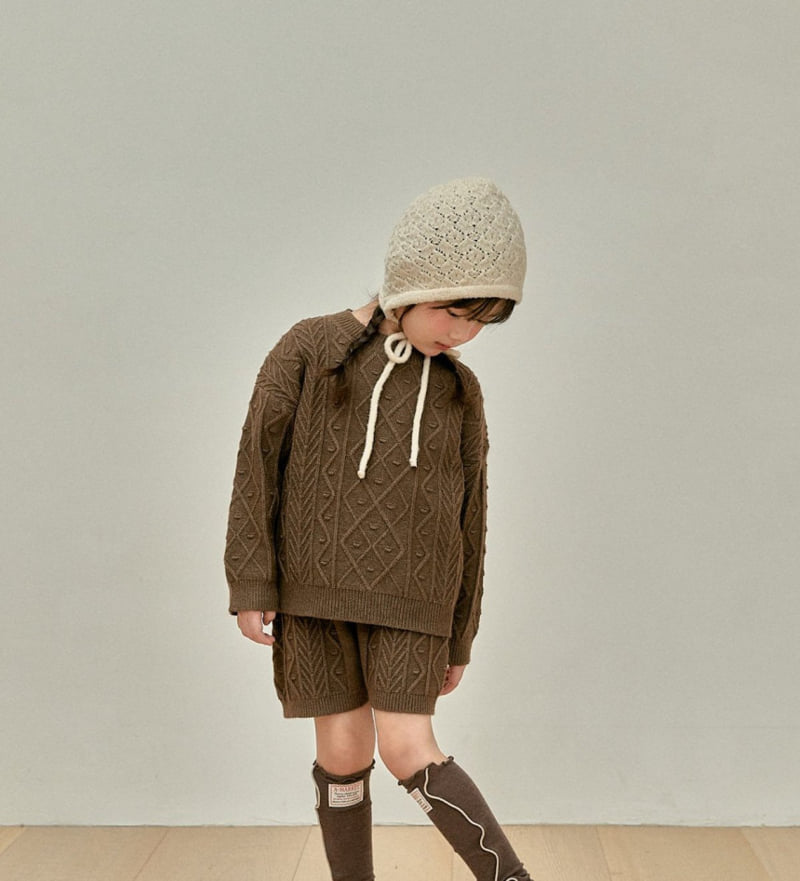 A-Market - Korean Children Fashion - #kidsshorts - Bocassi Knit Pullover - 2