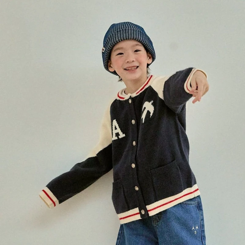 A-Market - Korean Children Fashion - #kidsstore - A Combi Cardigan - 12