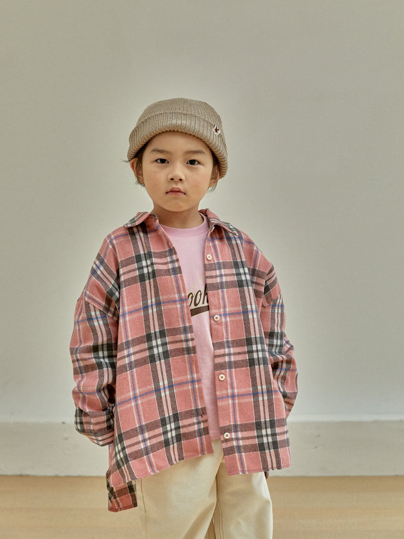 A-Market - Korean Children Fashion - #kidsstore - Boxy Check Shirt - 12