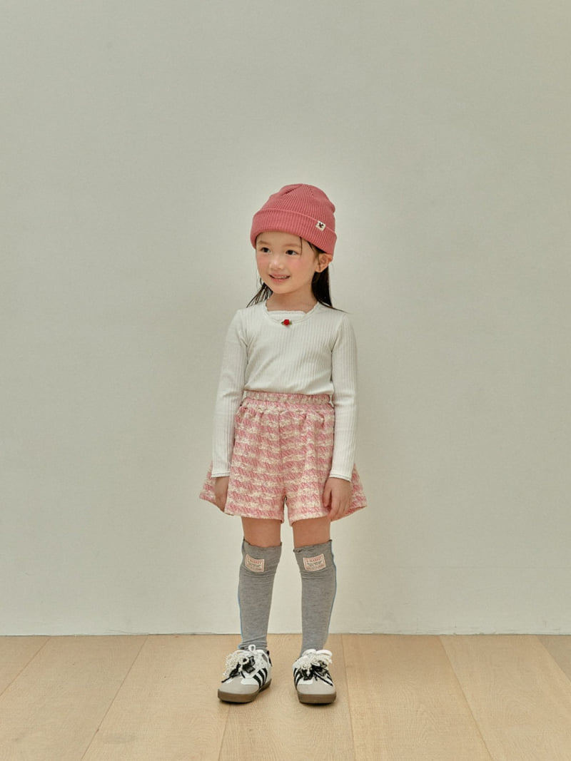 A-Market - Korean Children Fashion - #kidsstore - Tweed Pants - 8