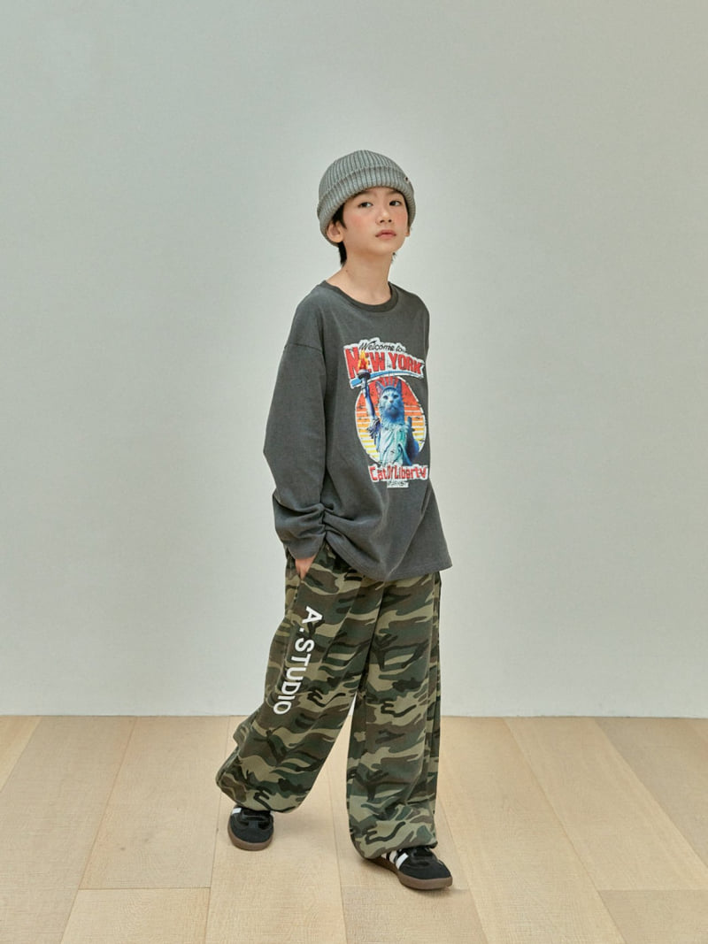 A-Market - Korean Children Fashion - #kidsshorts - Military Jogger Pants - 4