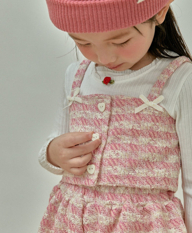 A-Market - Korean Children Fashion - #kidzfashiontrend - Ribbon Bustier