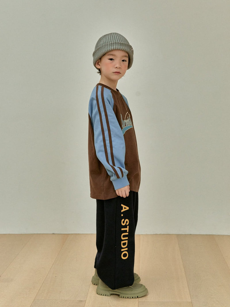 A-Market - Korean Children Fashion - #kidzfashiontrend - Colored Brooklyn Tee - 6