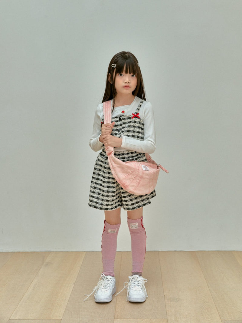 A-Market - Korean Children Fashion - #littlefashionista - Ribbon Bustier - 3