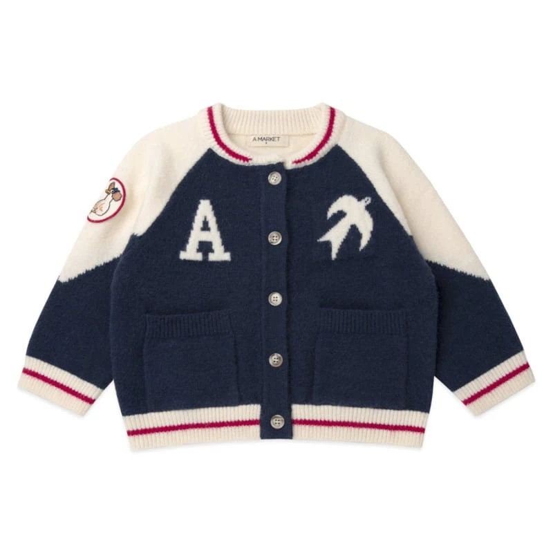 A-Market - Korean Children Fashion - #littlefashionista - A Combi Cardigan