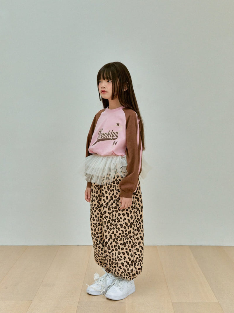 A-Market - Korean Children Fashion - #littlefashionista - Leopard Jogger Pants - 12