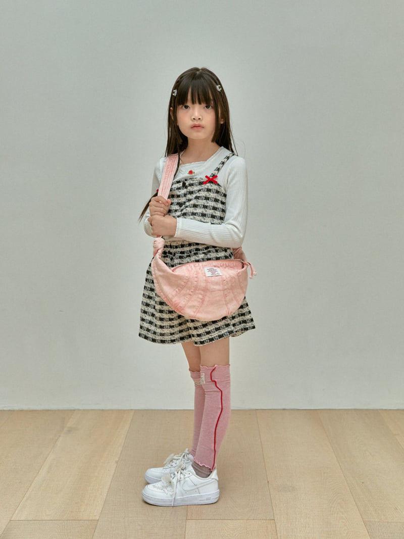 A-Market - Korean Children Fashion - #littlefashionista - Tweed Pants - 11