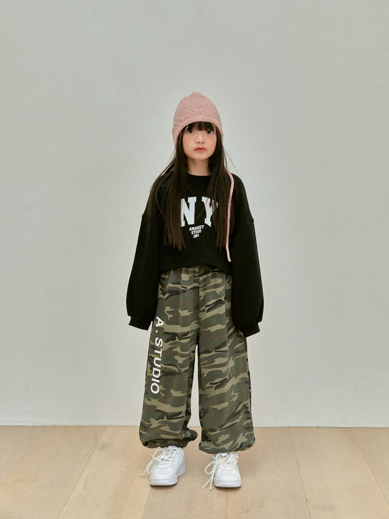 A-Market - Korean Children Fashion - #littlefashionista - Military Jogger Pants - 7