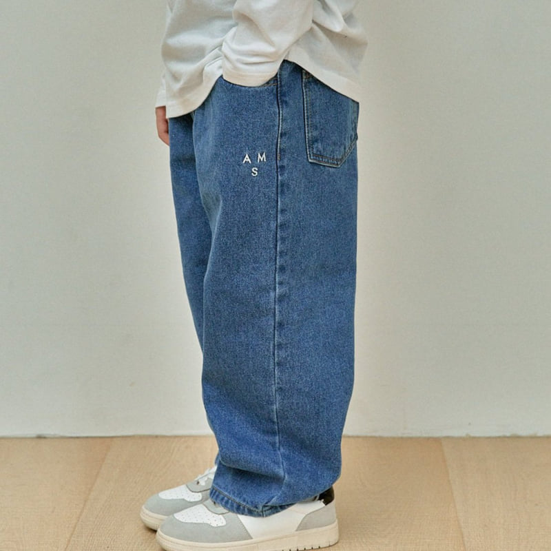 A-Market - Korean Children Fashion - #littlefashionista - 506 Denim Pants - 2