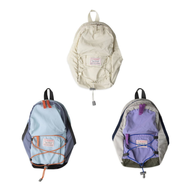 A-Market - Korean Children Fashion - #magicofchildhood - String Backpack with Mom