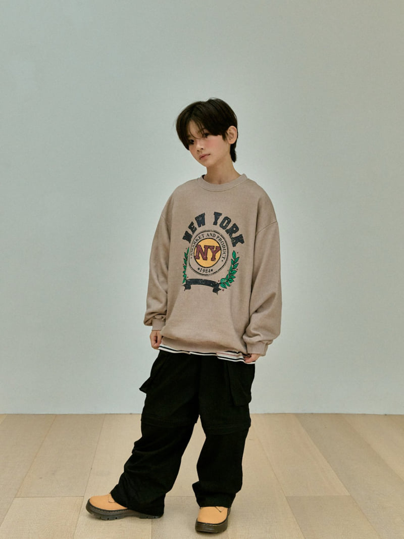 A-Market - Korean Children Fashion - #magicofchildhood - New York Pigment Sweatshirts - 3