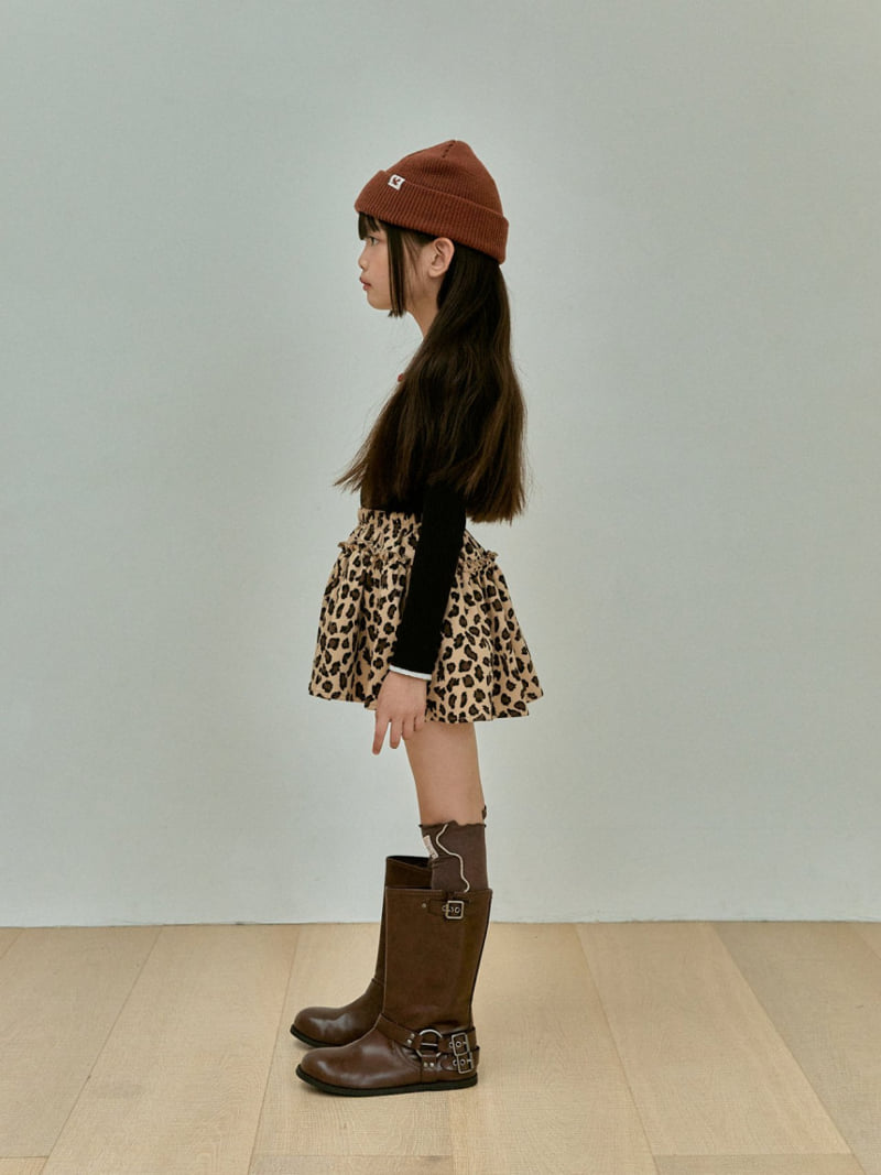 A-Market - Korean Children Fashion - #magicofchildhood - Leopard Skirt - 11