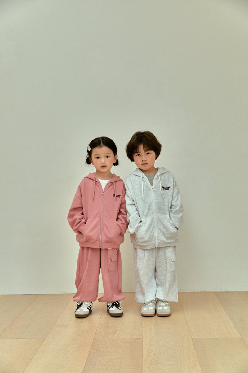 A-Market - Korean Children Fashion - #minifashionista - Classic Hood Zip-up - 11