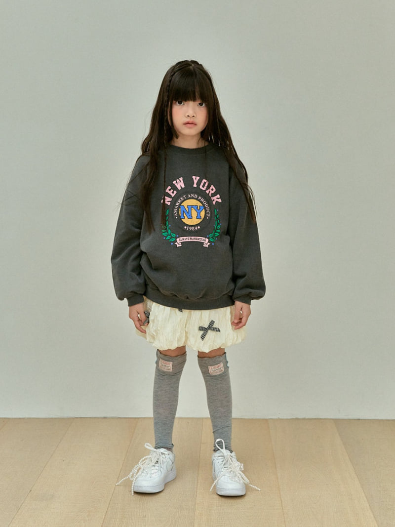 A-Market - Korean Children Fashion - #magicofchildhood - New York Pigment Sweatshirts - 4