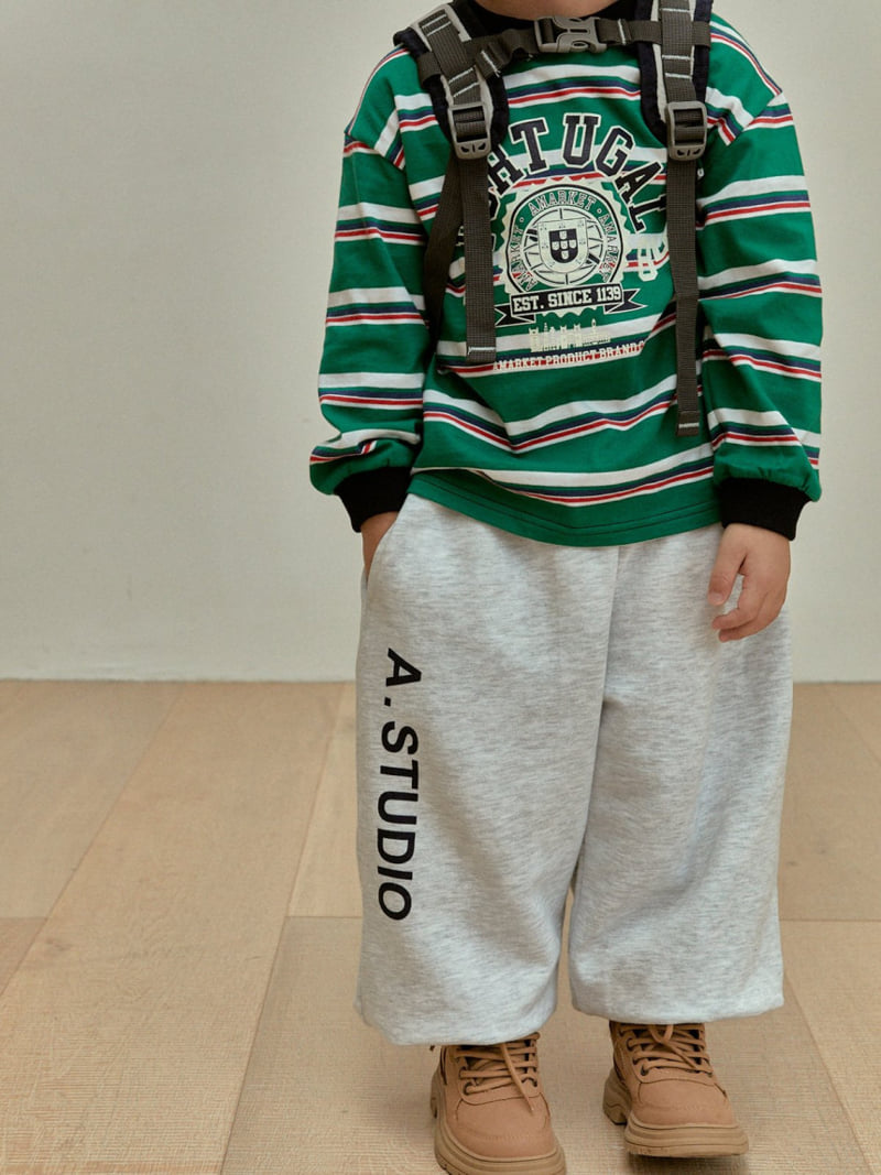 A-Market - Korean Children Fashion - #minifashionista - Studio Jogger Pants - 7