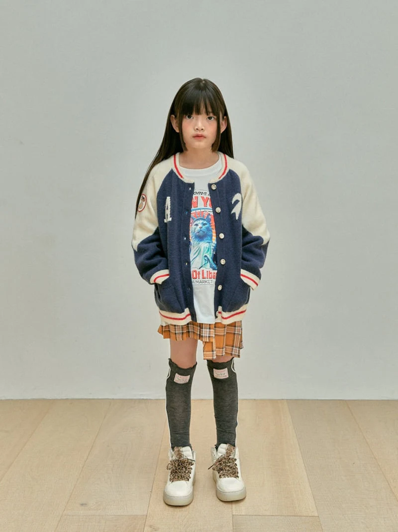 A-Market - Korean Children Fashion - #minifashionista - A Combi Cardigan - 4