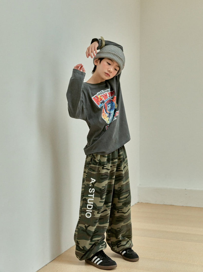 A-Market - Korean Children Fashion - #prettylittlegirls - Military Jogger Pants - 10