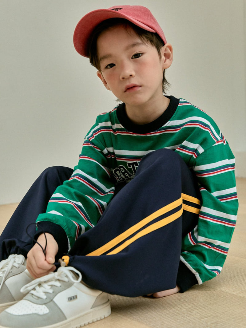 A-Market - Korean Children Fashion - #prettylittlegirls - Stripe Porto Tee - 9