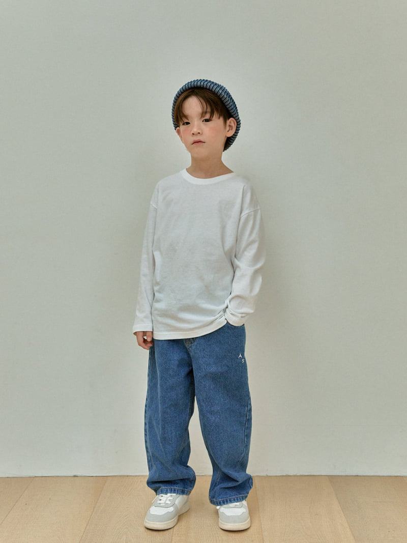 A-Market - Korean Children Fashion - #prettylittlegirls - 506 Denim Pants - 5