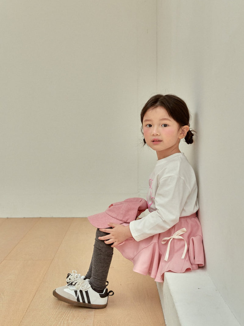 A-Market - Korean Children Fashion - #stylishchildhood - Flower A Long Tee - 7