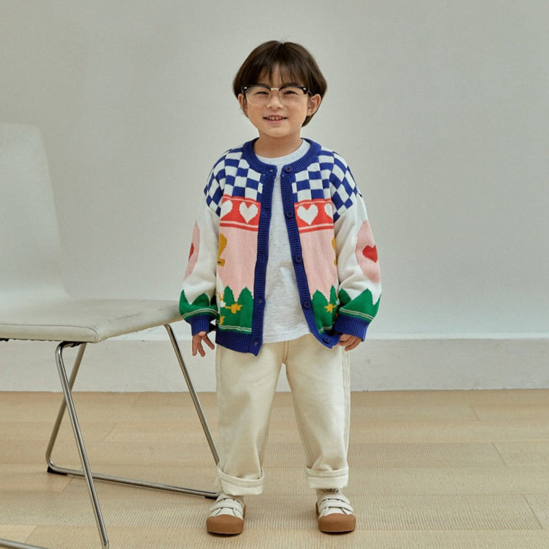 A-Market - Korean Children Fashion - #toddlerclothing - Stitch Cotton Pants - 4