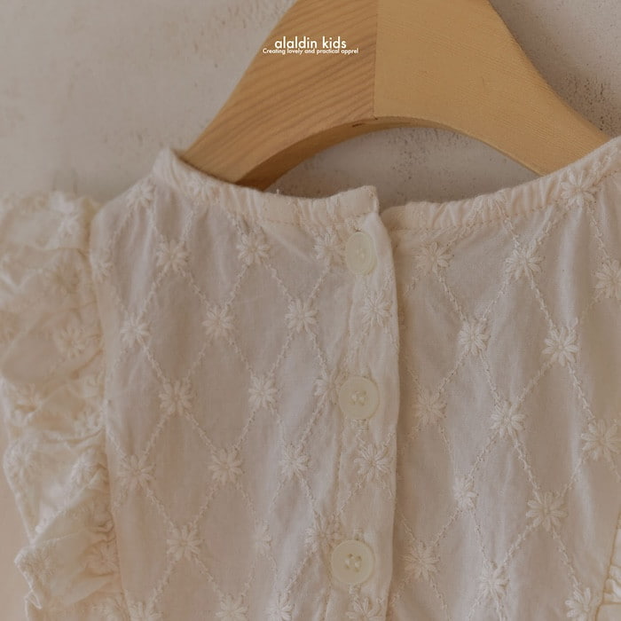 Aladin - Korean Baby Fashion - #babyboutiqueclothing - Lace Wing Blouse - 5