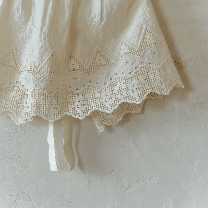 Aladin - Korean Baby Fashion - #babyoninstagram - Lace Apron - 3