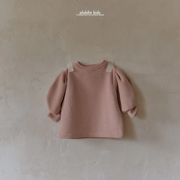 Aladin - Korean Baby Fashion - #smilingbaby - Puff Knit Pullover - 12