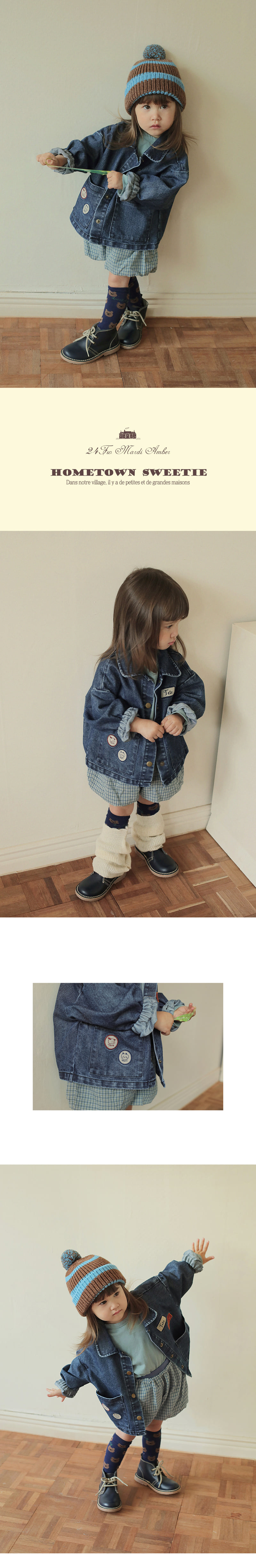 Amber - Korean Children Fashion - #Kfashion4kids - Radison Denim Jacket - 2