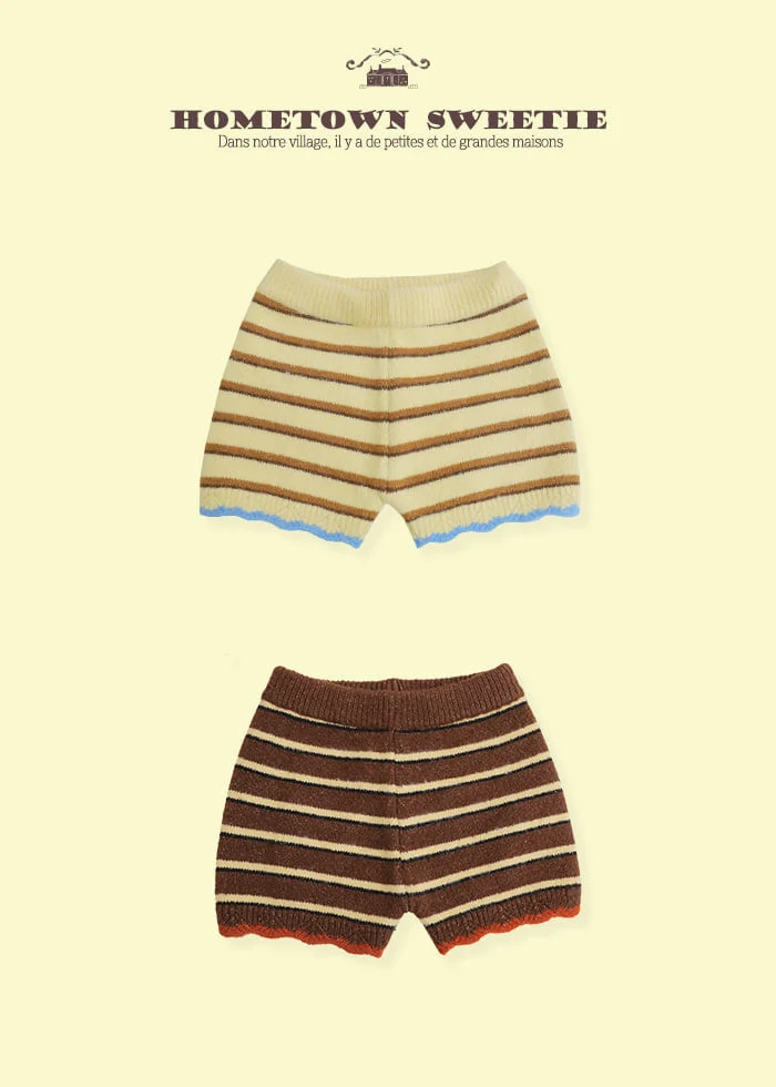 Amber - Korean Children Fashion - #designkidswear - Bess Knit Shorts