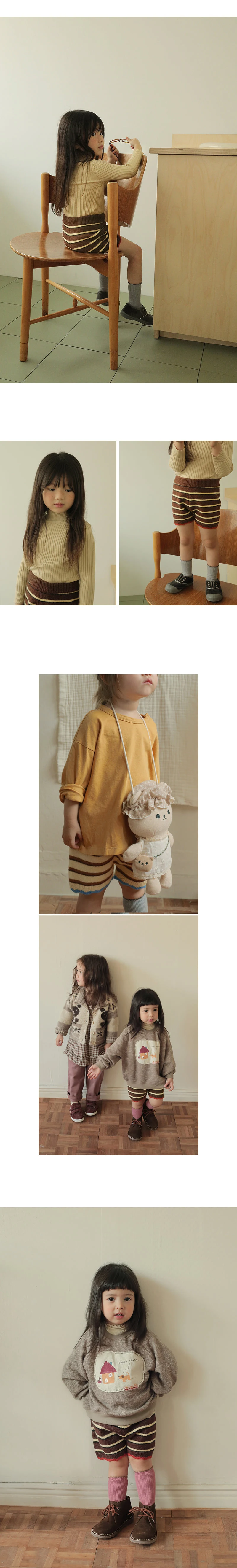 Amber - Korean Children Fashion - #fashionkids - Bess Knit Shorts - 3