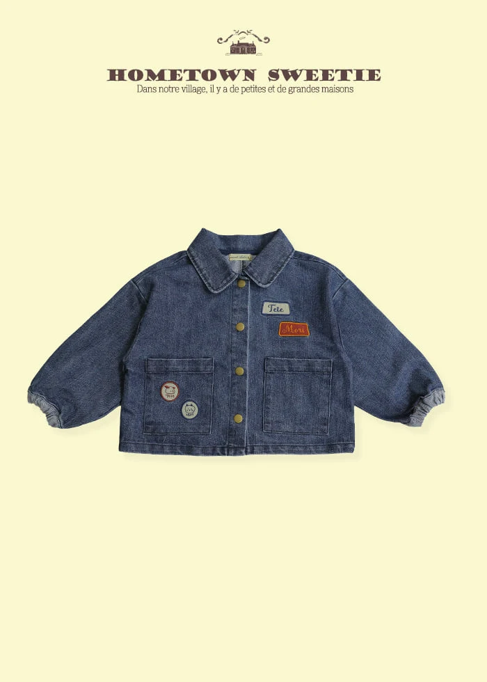 Amber - Korean Children Fashion - #kidzfashiontrend - Radison Denim Jacket