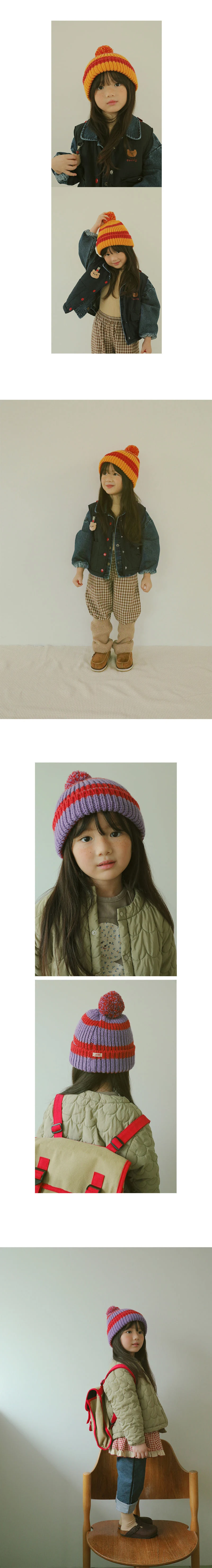 Amber - Korean Children Fashion - #kidzfashiontrend - Pongpong Knit Beanie - 3