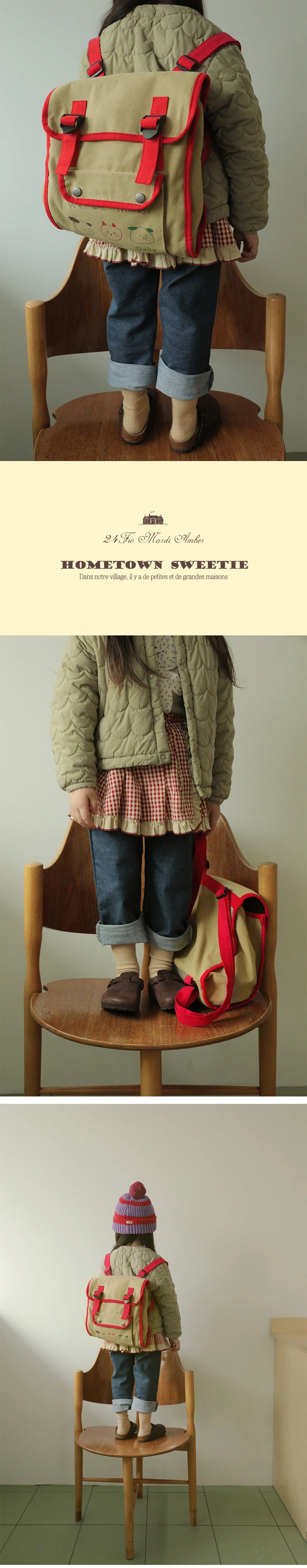 Amber - Korean Children Fashion - #prettylittlegirls - Pecho Backpack - 2