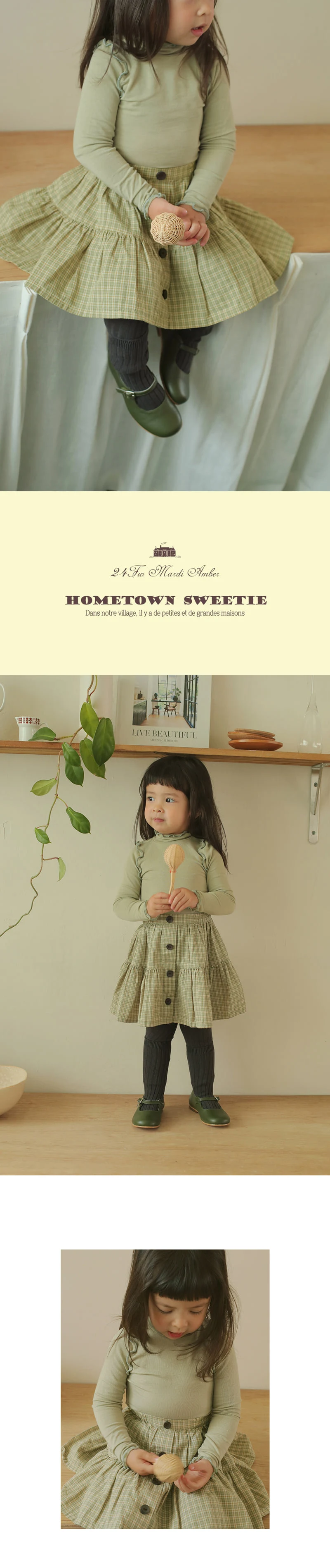 Amber - Korean Children Fashion - #todddlerfashion - Miel Skirt - 2