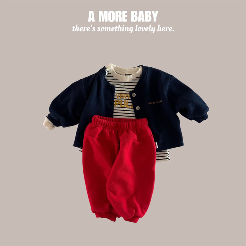 Amore - Korean Baby Fashion - #babyboutiqueclothing - Bebe Peperoni Pants - 2